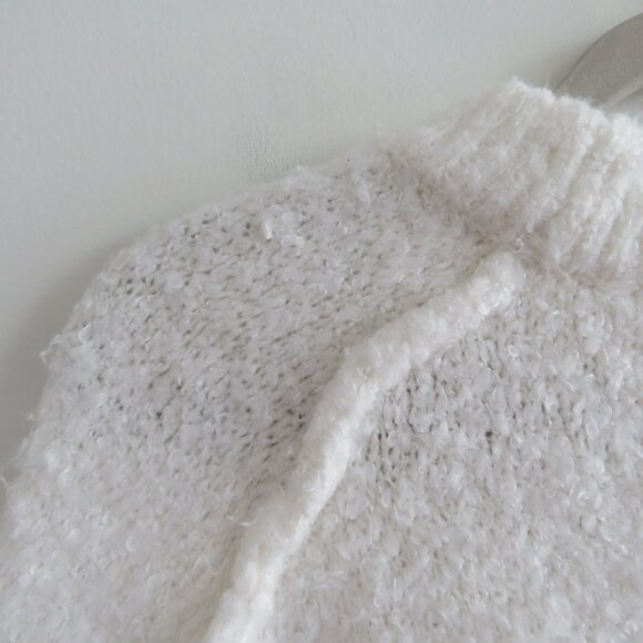 FREE PEOPLE Solid Cocoon Solid Crew Sweater Jumper in Ivory Neutral - Size XS - Picture 13 of 14